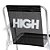 Cadeira HIGH Beach Chair Black - Imagem 2