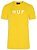 Camiseta HUF Essentials OG Logo Tee Yellow - Imagem 1