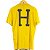 Camiseta HUF Essentials Classic Tee Yellow - Imagem 1