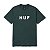 Camiseta HUF Essentials OG Logo Tee Green - Imagem 1