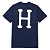 Camiseta HUF Essentials Classic Tee Navy - Imagem 2