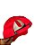 Boné Diamond OG Script Dad Hat Red - Imagem 2