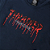 Camiseta Thrasher Blood Drip Logo Navy - Imagem 2