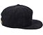Boné HUF Case Closed Unstructured Hat Black - Imagem 3