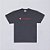 Camiseta Champion Embroidery Logo Script Peppercorn Gray - Imagem 1