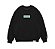 Moletom Diamond Box Logo Crewneck Black - Imagem 1