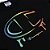 Camiseta Champion Rainbow Colors Black - Imagem 2