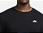 Camiseta Nike Sportswear Club Long Sleeve Black - Imagem 2