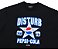 Camiseta Disturb x Pepsi Cola Star Tee in Black - Imagem 2
