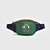 Pochete Baw Bumbag Stamp Colorblock Navy Green - Imagem 2