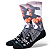 Meia Stance Tupac Makaveli Crew Socks Black - Imagem 1