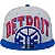 Boné New Era 9FIFTY Detroit Pistons NBA Tip-Off 2023 Grey - Imagem 2