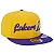 Boné New Era 9FIFTY Original Fit NBA Los Angeles Lakers All Building Yellow - Imagem 3