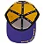 Boné New Era 9FIFTY Original Fit NBA Los Angeles Lakers All Building Yellow - Imagem 5