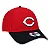 Boné New Era 9FORTY MLB Cincinnati Reds Team Color Snapback Red - Imagem 3