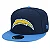 Boné New Era 9FIFTY NFL Los Angeles Chargers Original Fit Hat Blue Navy - Imagem 1