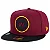 Boné New Era 9FIFTY NFL Washington Football Team Sideline Road Wine - Imagem 1