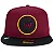 Boné New Era 9FIFTY NFL Washington Football Team Sideline Road Wine - Imagem 3