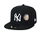 Boné New Era 59FIFTY MLB New York Yankees Core Fitted Pin 50 years Black - Imagem 1