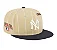 Boné New Era 59fifty MLB New York Yankees Striped Pin Beige - Imagem 3