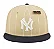 Boné New Era 59fifty MLB New York Yankees Striped Pin Beige - Imagem 2