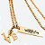 Corrente DGK Love Necklace Gold - Imagem 3