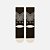 Meia Stance Barrio Crew Socks Black - Imagem 3