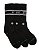 Meia Stance Basic 3 Pack Crew Socks Black - Imagem 3