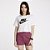 Cropped Nike Essential Icon Tee White - Imagem 4