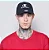 Boné Champion Dad Hat Washed Relaxed Big C Script Black - Imagem 1