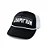 Boné Champion 5 Panel Foam Trucker Black White - Imagem 1