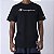 Camiseta Champion Heritage Script 30 Metalizad Black Silver - Imagem 1