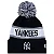 Gorro New Era Core MLB New York Yankees Beanie Navy Blue - Imagem 1