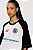 Camiseta Baw Over Raglan Street Racing Off White Black - Imagem 2