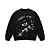 Moletom Exclusiviist 1of1 Real Eyes, Realize, Real Lies Crewneck Black - Imagem 1