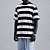 Camiseta PLANO C Striped "PC LETTER" Black & White - Imagem 3
