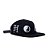 Boné Hocks 6 Panel Equilíbrio Strapback Black - Imagem 1