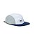 Boné Hocks 5 Panel Tricolor Strapback Branco Cinza Azul - Imagem 1