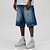 Jorts Take-Off Typeform Blue - Imagem 4
