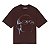 Camiseta HIGH X QC You Aint Shi Tee Brown - Imagem 1