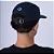 Boné Champion 5 Panel Micro Mini Script Black - Imagem 6