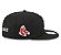 Boné New Era 59FIFTY MLB Boston Red Sox Alpha Collection Black - Imagem 5