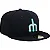 Boné New Era 59FIFTY MLB Seattle Mariners Clubhouse 2025 Fitted Black - Imagem 4