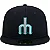 Boné New Era 59FIFTY MLB Seattle Mariners Clubhouse 2025 Fitted Black - Imagem 2