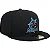 Boné New Era 59FIFTY MLB Miami Marlins Clubhouse 2025 Fitted Black - Imagem 3