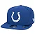 Boné New Era 9fifty NFL Indianapolis Colts Team Color Blue - Imagem 1
