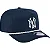 Boné New Era The Golfer MLB New York Yankees Pearl Rope Navy - Imagem 3