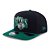 Boné New Era 9FORTY NBA Boston Celtics Net Infilled Original Fit Black - Imagem 1