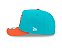 Boné New Era 9FITY NFL Miami Dolphins Cartoon A-Frame Acqua - Imagem 6