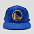 Boné New Era 59FIFTY NBA Golden State Warriors Fitted Chenille Pop Royal Blue - Imagem 2